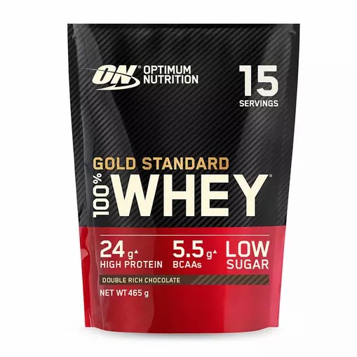 Optimum Nutrition Gold Standard 100% Whey Protein Powder Double Rich Chocolate 465 grams (15 Servings) Pakistan | 590-SVIENB