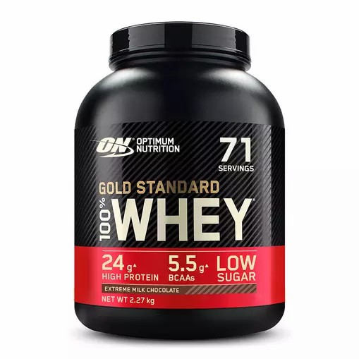 Optimum Nutrition Gold Standard 100% Whey Protein Powder Extreme Milk Chocolate 2.27 kg (71 Servings) Pakistan | 082-TVUEXS