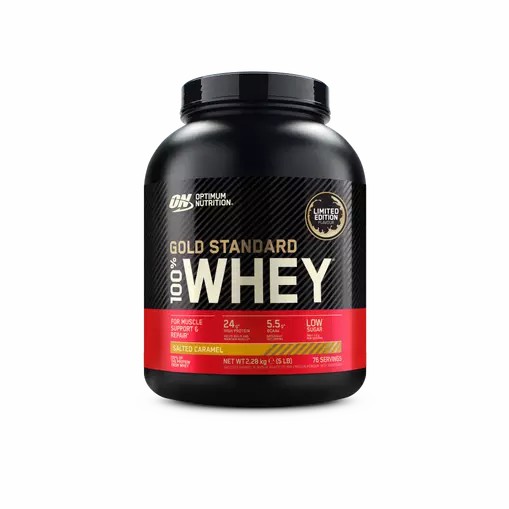 Optimum Nutrition Gold Standard 100% Whey Protein Powder Salted Caramel - Notify Me 2.28 kg - Notify me Pakistan | 312-TKGELP