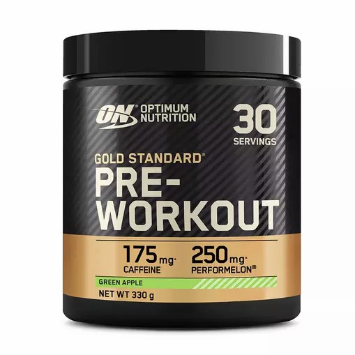 Optimum Nutrition Gold Standard Pre-Workout Green Apple 330 grams (30 Servings) Pakistan | 492-JYUPAS