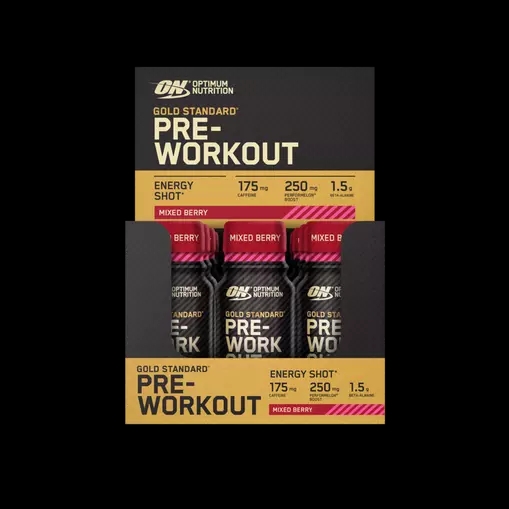 Optimum Nutrition Gold Standard Pre-Workout Shot Mixed Berry 720 ml (12 pieces) Pakistan | 806-CYHQRL