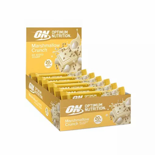 Optimum Nutrition Marshmallow Crunch Protein Bar Elite 650 grams (10 Bars) Pakistan | 147-VMOJWG