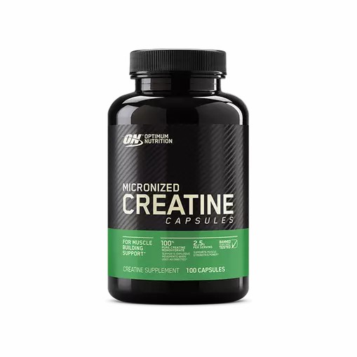 Optimum Nutrition Micronized Creatine Capsules 100 Capsules (50 Servings) Pakistan | 754-SGOPTI