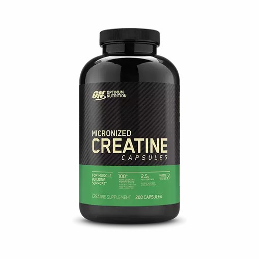 Optimum Nutrition Micronized Creatine Capsules 200 Capsules (100 Servings) Pakistan | 067-BNTZPW