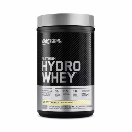 Optimum Nutrition PLATINUM HYDROWHEY™ Velocity Vanilla 1.76 lb (20 Servings) Pakistan | 351-OFRDLK