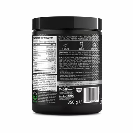 Optimum Nutrition Platinum Creatine Plus Orange 350 grams (50 Servings) Pakistan | 912-JMXNWI