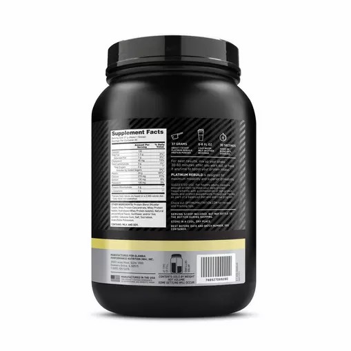 Optimum Nutrition Platinum Rebuild Vanilla Buttercream 1.63 lb (20 Servings) Pakistan | 952-LFWHZI