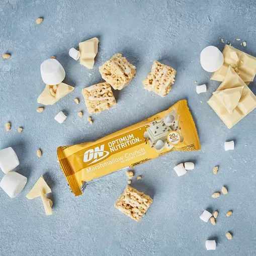 Optimum Nutrition Protein Bar Marshmallow Crunch 65 grams (1 bars) Pakistan | 746-BLVOWN