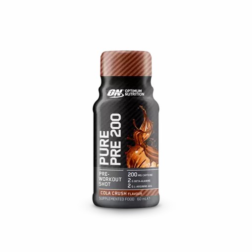 Optimum Nutrition Pure Pre 200 Pre-Workout Shot Cola 60ml (12 shots) Pakistan | 685-QCZKEV