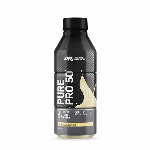 Optimum Nutrition Pure Pro 50 Vanilla 508ml (12 bottles) Pakistan | 837-XPOVUW