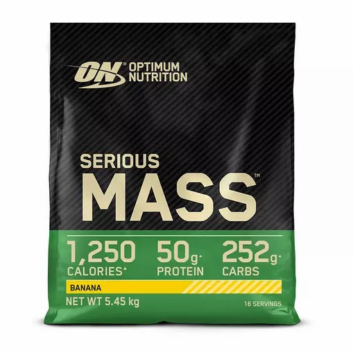 Optimum Nutrition Serious Mass Gainer Banana 5.45 kg - Notify me Pakistan | 571-BFTHNA