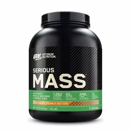 Optimum Nutrition Serious Mass Gainer Chocolate Peanut Butter 2.73 kg (8 Servings) Pakistan | 901-XWZSVL