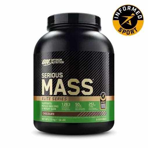 Optimum Nutrition Serious Mass - Elite Series 2.73 kg (8 Servings) Pakistan | 827-UFHPRI